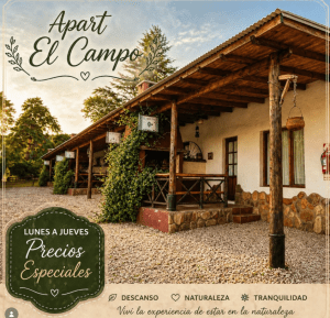 Apart el Campo Sierra de la ventana